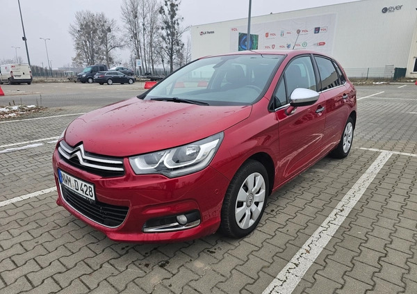 Citroen C4 cena 27900 przebieg: 232745, rok produkcji 2015 z Przecław małe 466